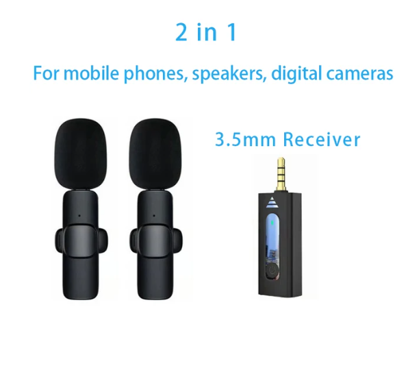 Filtro™ Wireless Lavalier Microphone