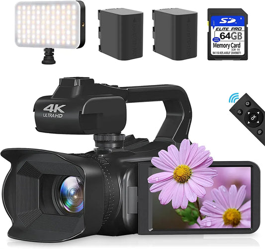 FocusCinema™ 4K 60FPS Touch Screen Digital Video Camera