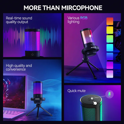 HiSound™ Desktop Microphone With RGB