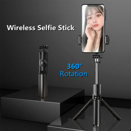 MySelfieStick Extended Selfie Stick With Bluetooth and Remote (Android, IOS)