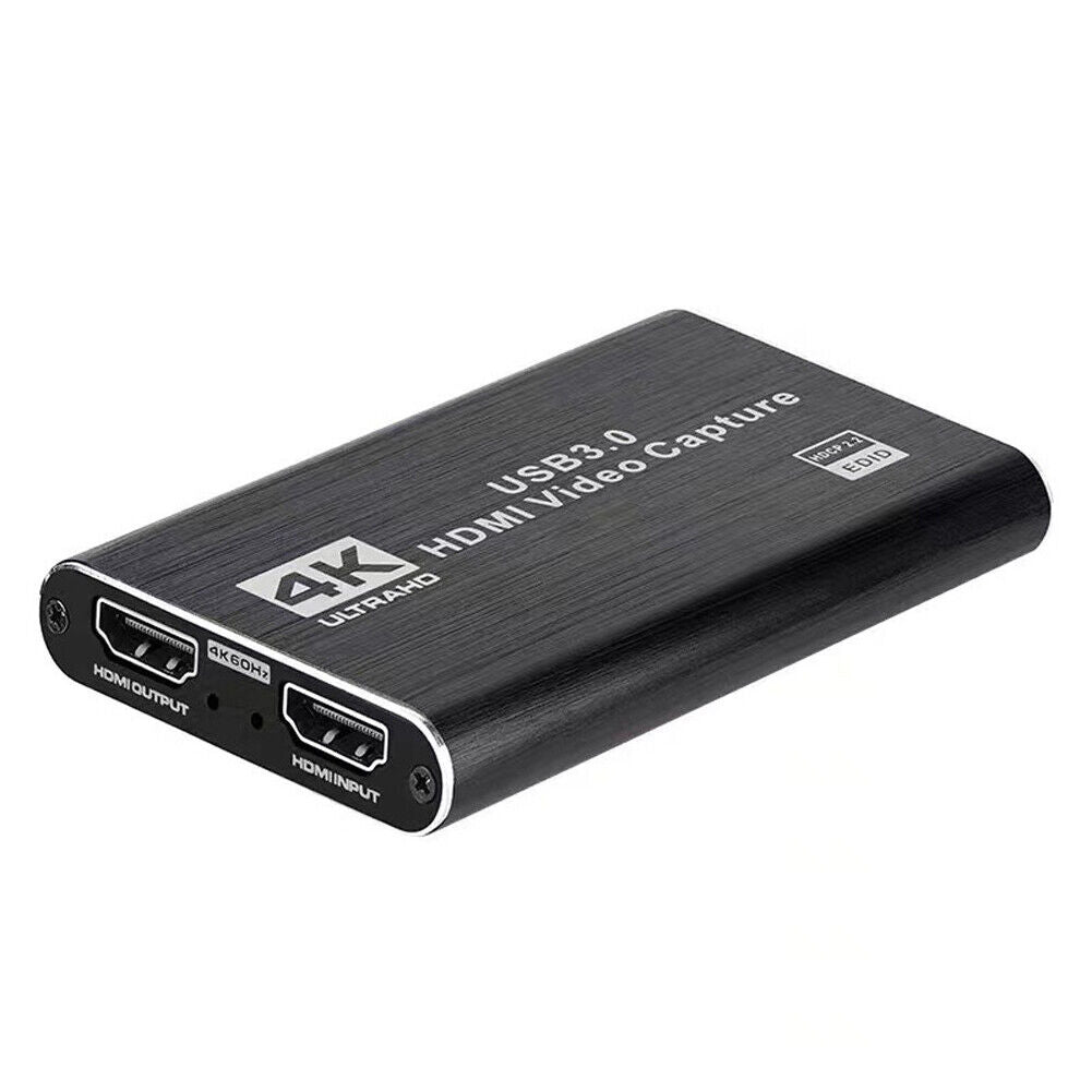 4K Video Capture Card 1080P 60fps Live Streaming / Video Recorder